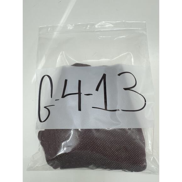 a.n.a A New Approch Womens Blouse Size Large Maroon Ruffled Sleeve Metalic Lines - Picture 9 of 9